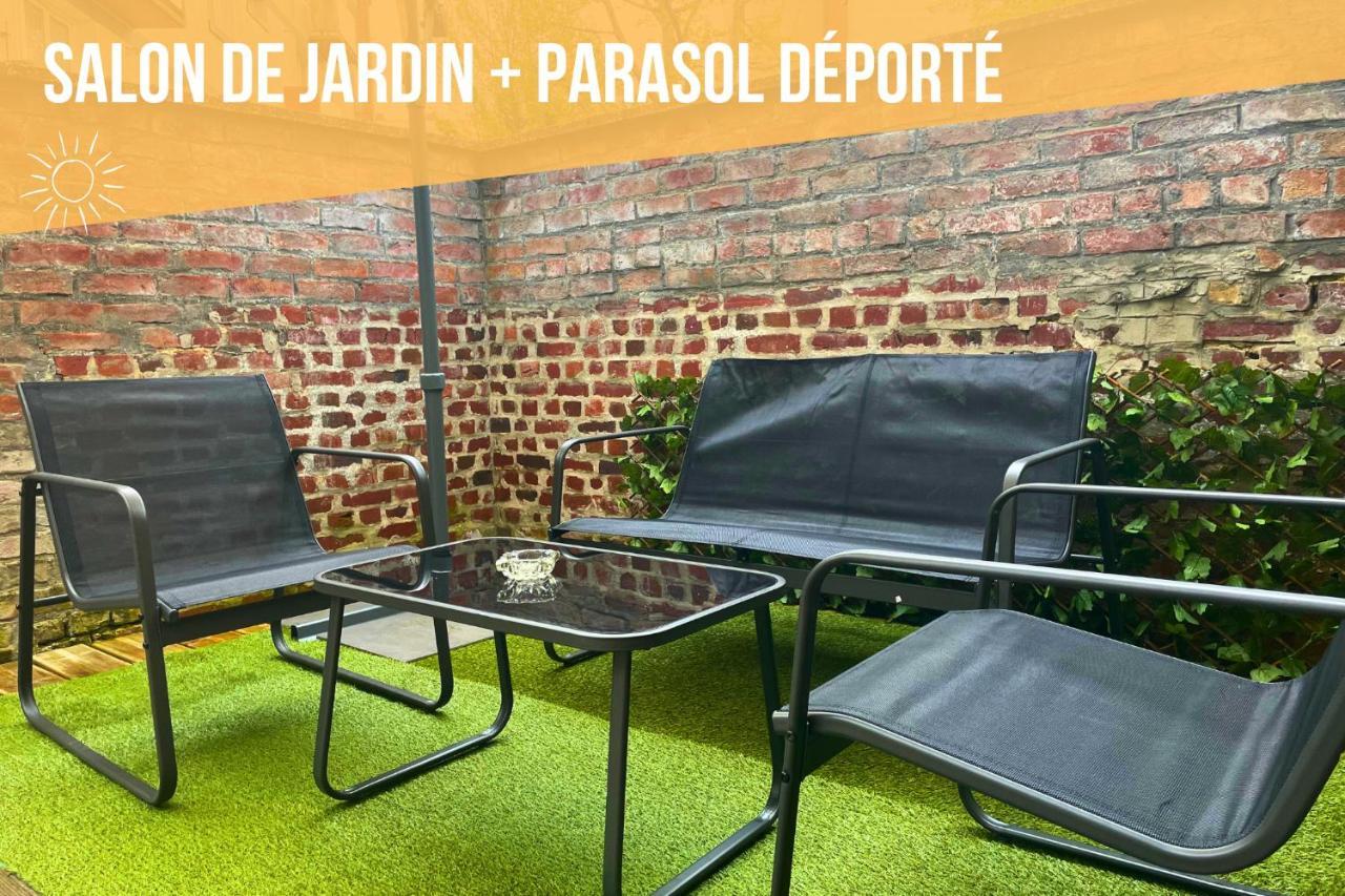 Chill & Sun - Terrasse Exterieure - Parking - Wifi - 4P Appartement Amiens Buitenkant foto
